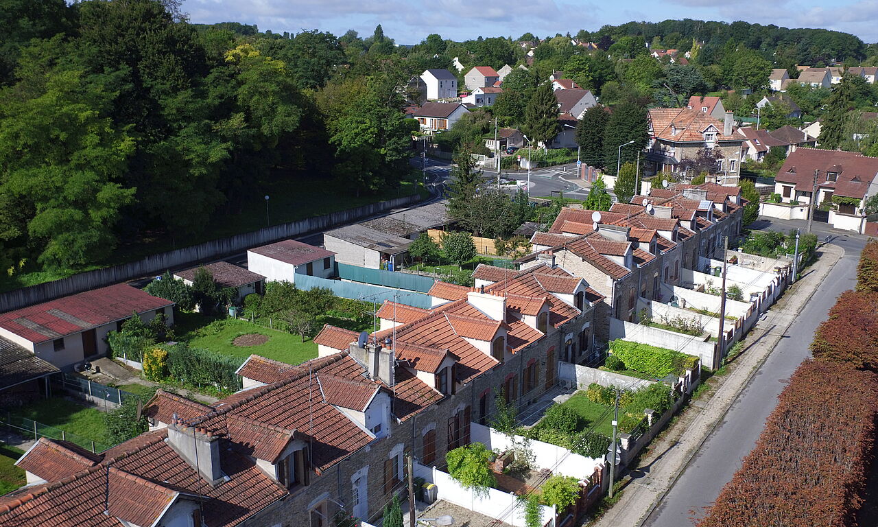 Saint-Fargeau-Ponthierry vu du ciel - Saint-Fargeau-Ponthierry