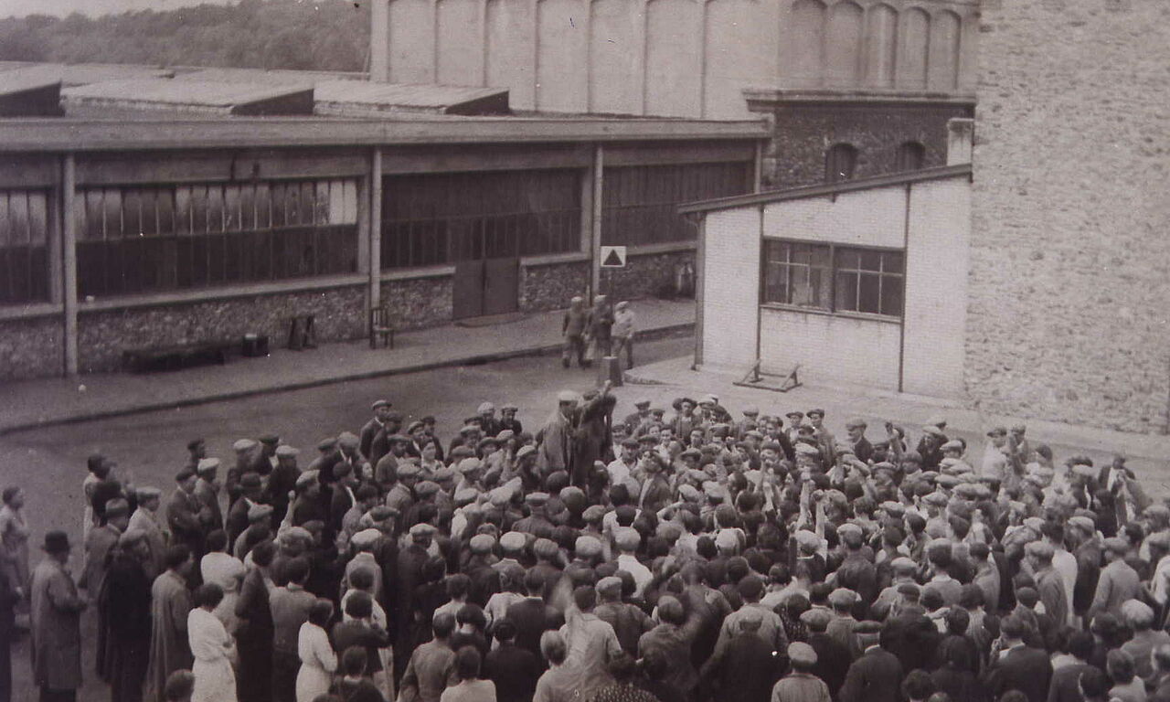 Facture Ancienne Usine De Papiers Peints Gillou / Isidore Leroy - Ponthierry, 1929