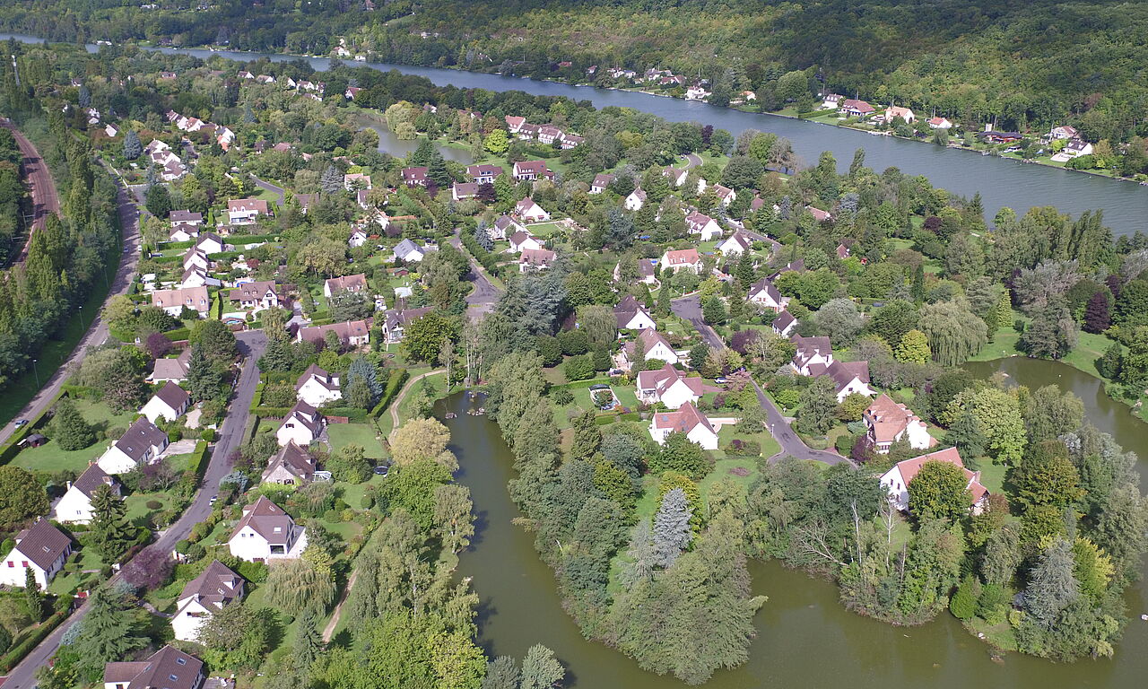 Saint-Fargeau-Ponthierry vu du ciel - Saint-Fargeau-Ponthierry